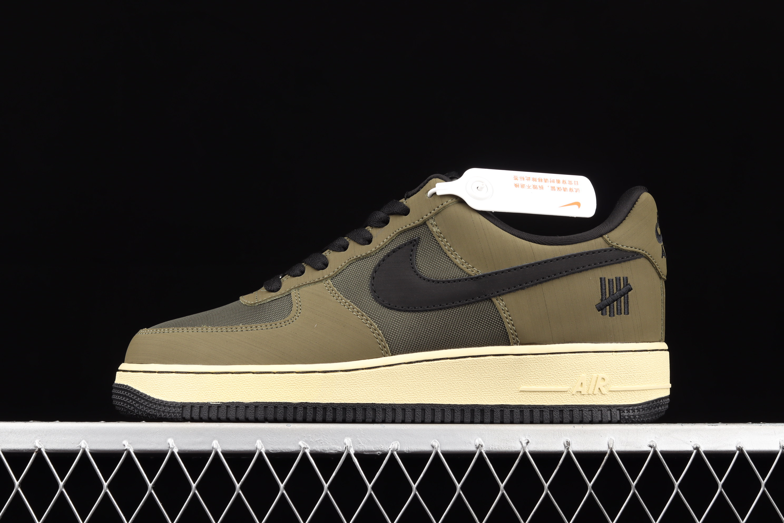 Undefeated x Nike Air Force 1 ‘Ballistic’ Shoes Sneakers SNK116141776