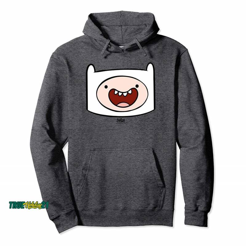 Adventure Time Finn Head Pullover Hoodie