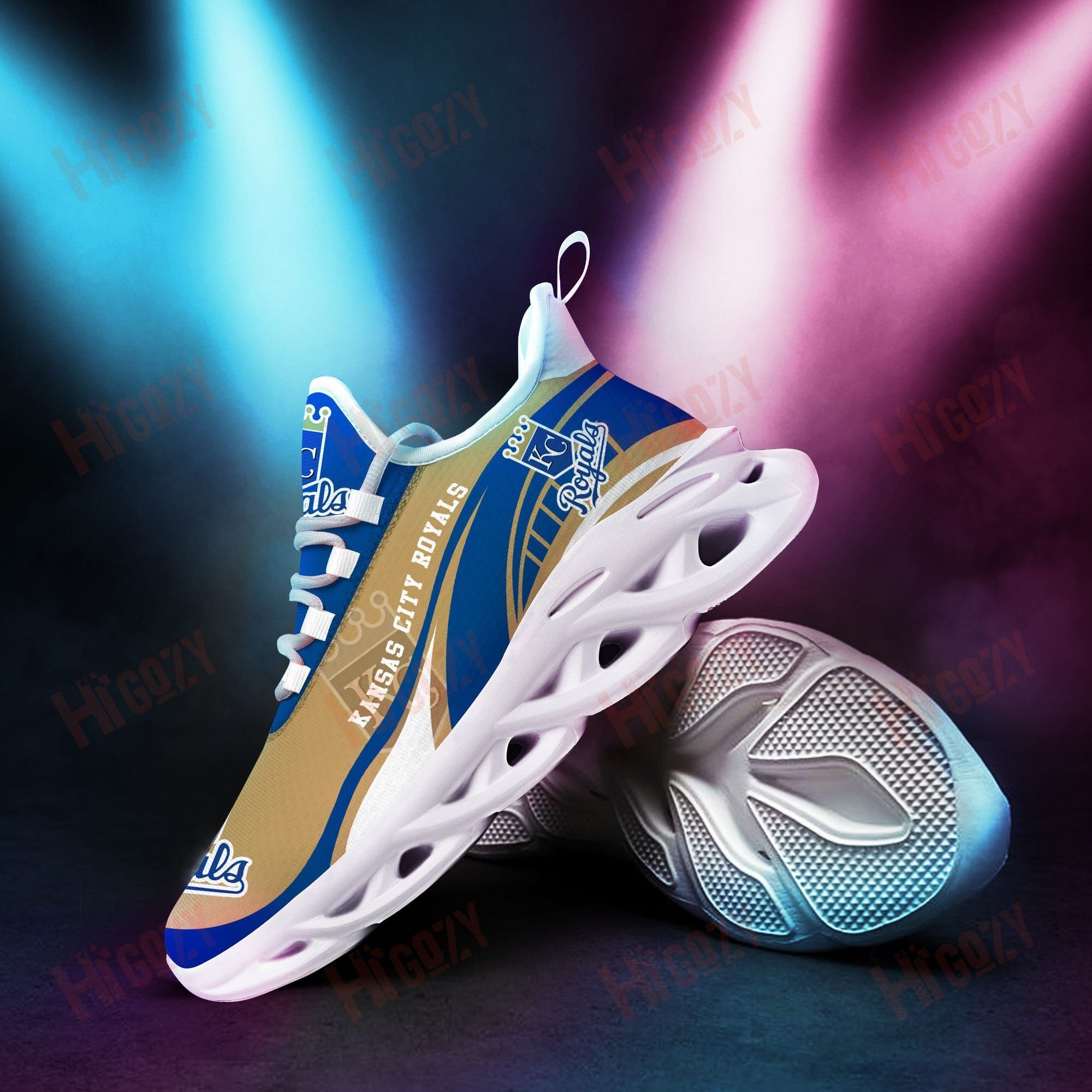 Kansas City Royals 3D Clunky Sneaker New Trending 2021 Summer N1642