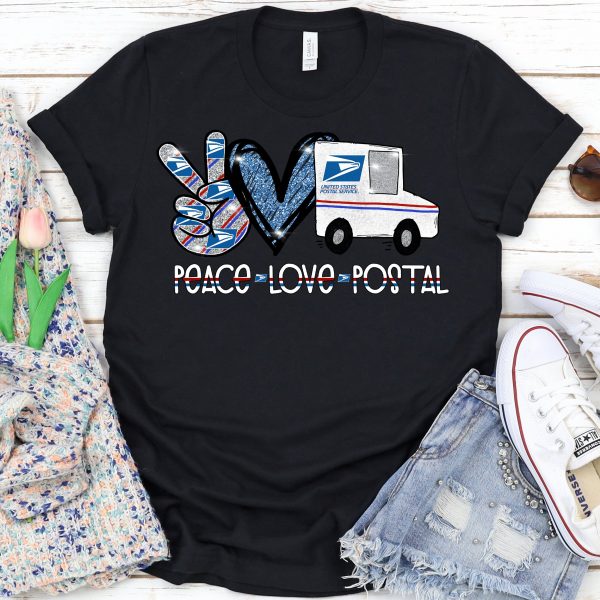 Peace Love Postal Tee