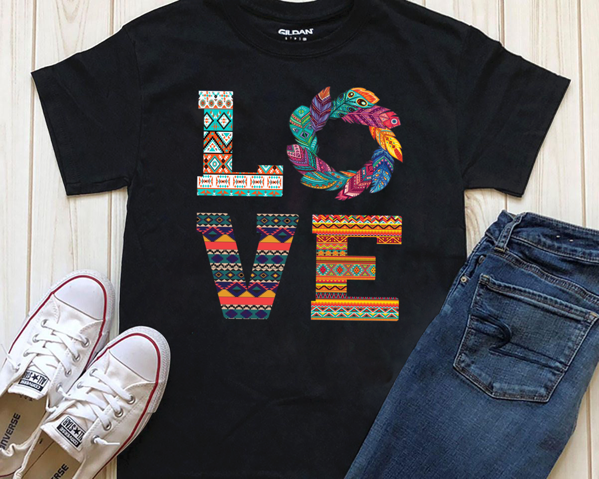 Boho Native Love Standard T-Shirt