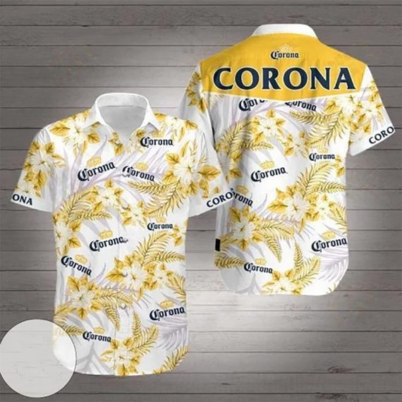 Corona Extra Beer Hawaii Graphic Hawaii Casual Shirt Ha175