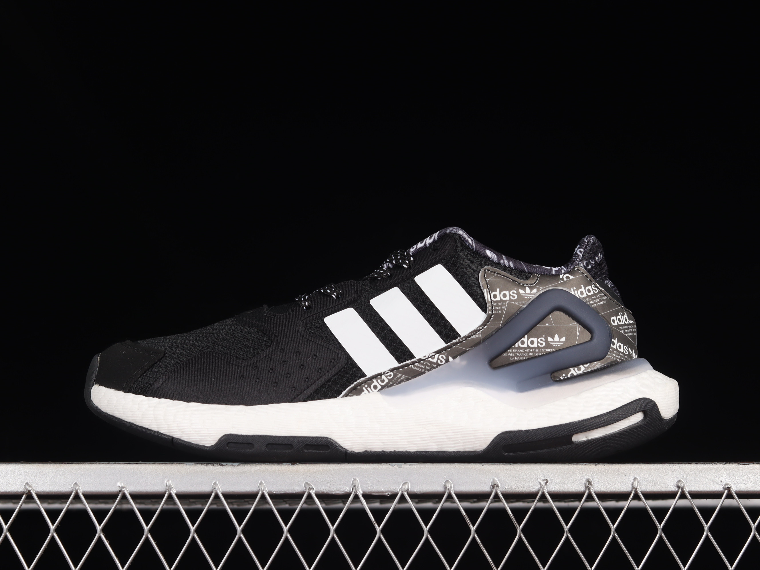 adidas Day Jogger Boost BlackWhiteGray Shoes Sneakers SNK761667338