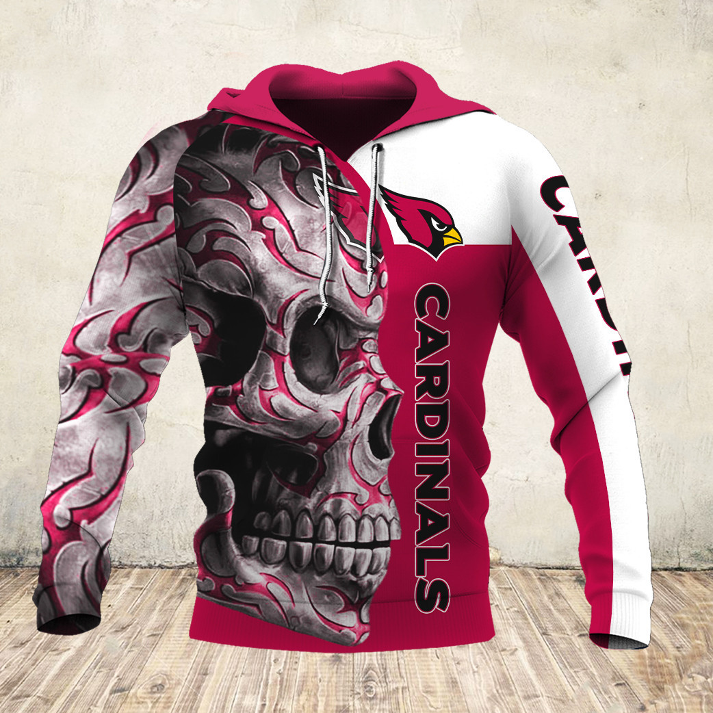 Arizona Football Hoodie, Arizona Football Skull Tattoo Hoodie, American Football Hoodie, Unisex, Hoodie, Zip Hoodie Shirtstore24H