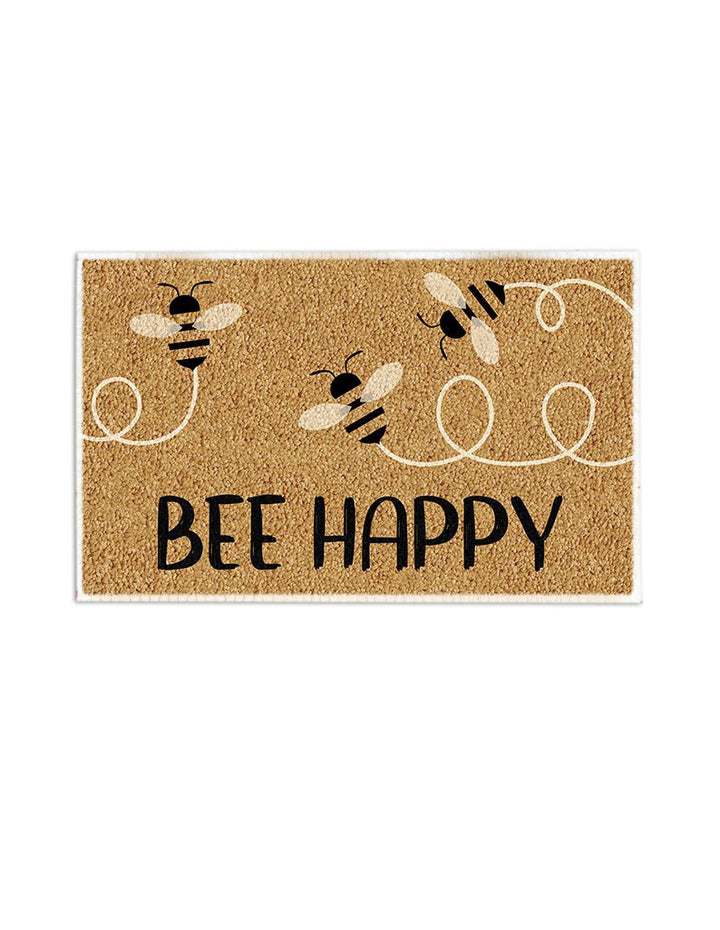 Waybackapparel Bee Happy 3D Doormat