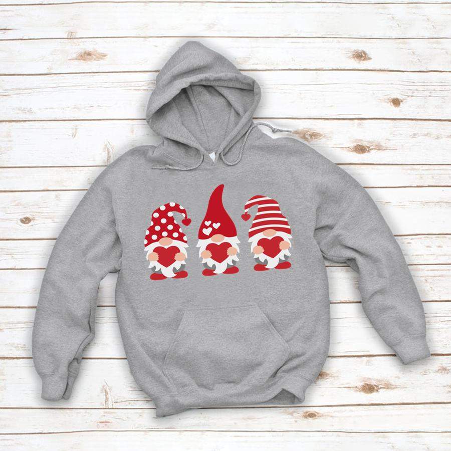 Valentines Day Shirt, Three Gnomes Shirt, Gnomes Shirt, Gnome Shirt, Valentine Shirt, Hearts Shirt