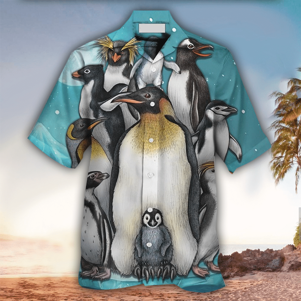 Penguin Hawaiian Shirt, Perfect Penguin Clothing Hawaii Shirt Men, Aloha Shirt