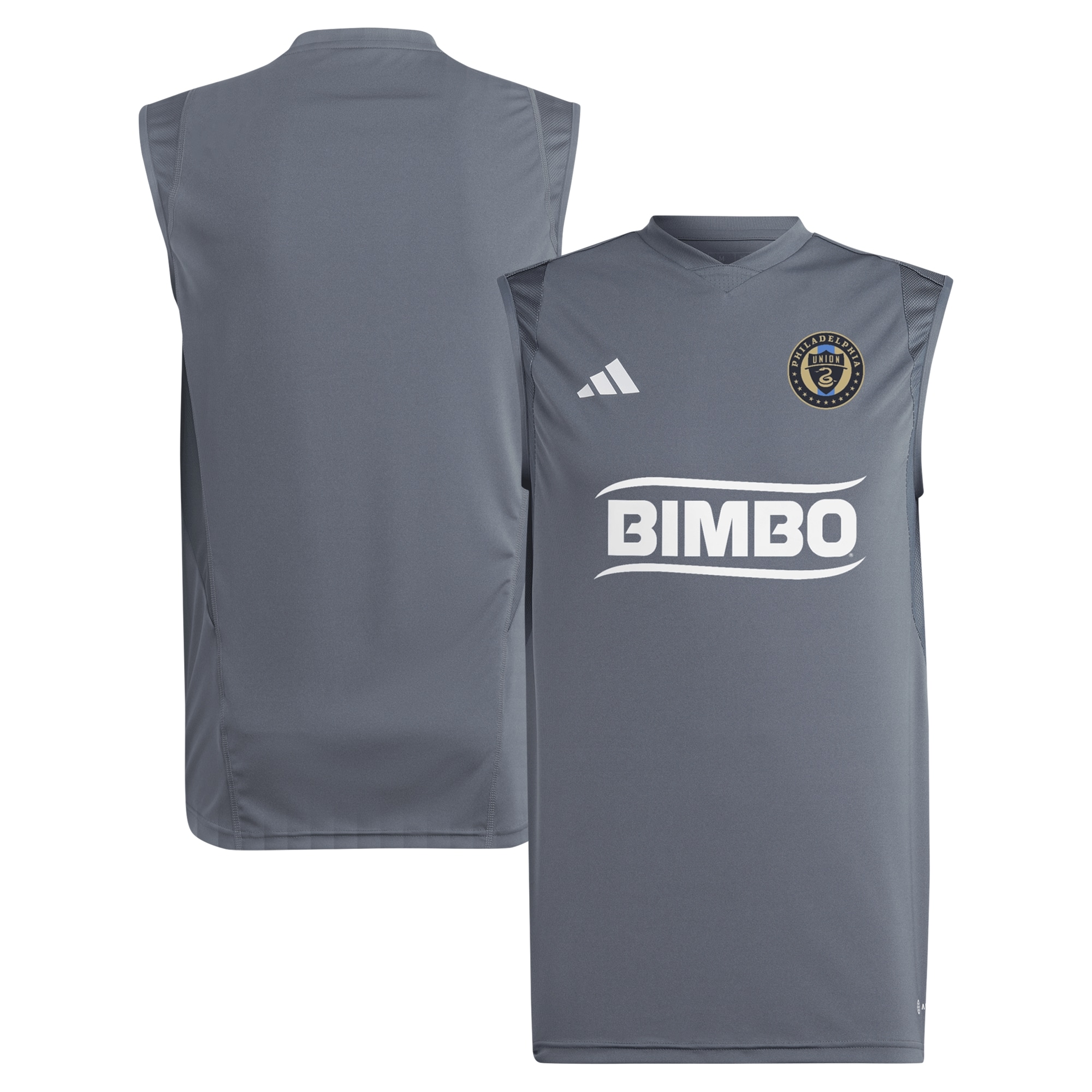 Philadelphia Union 2024 Sleeveless Training Jersey – Gray