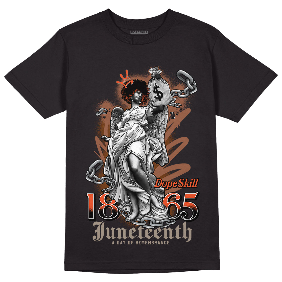 Jordan 3 “Desert Elephant” Dopeskill T-Shirt Juneteenth Graphic