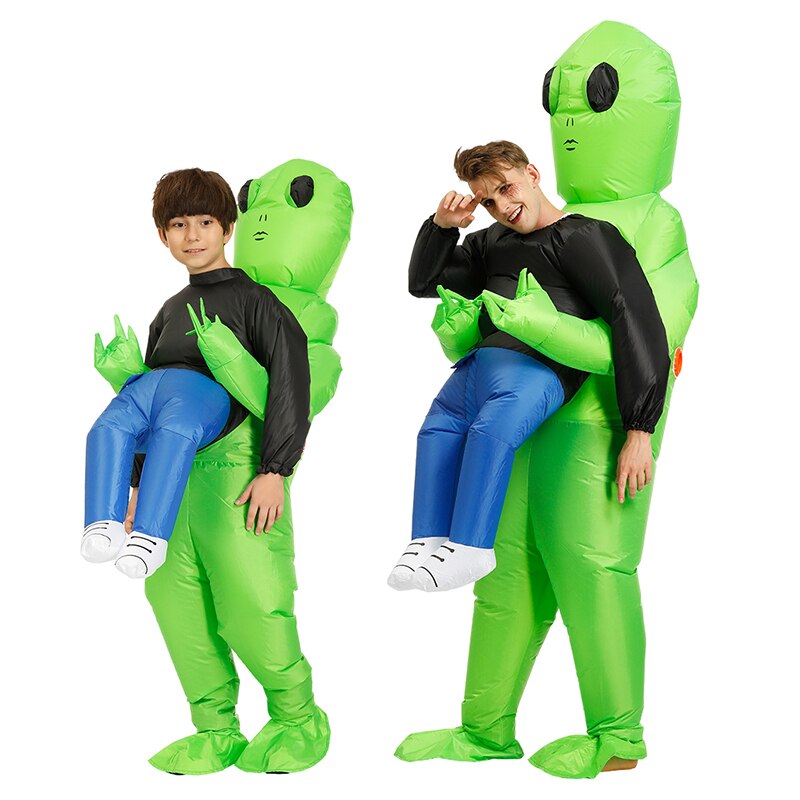 Bazzery Anime Party Costume Inflatable Alien Costumes Cosplay Costume Monster Mascot Halloween Costumes for Man Woman Kids Adult alx