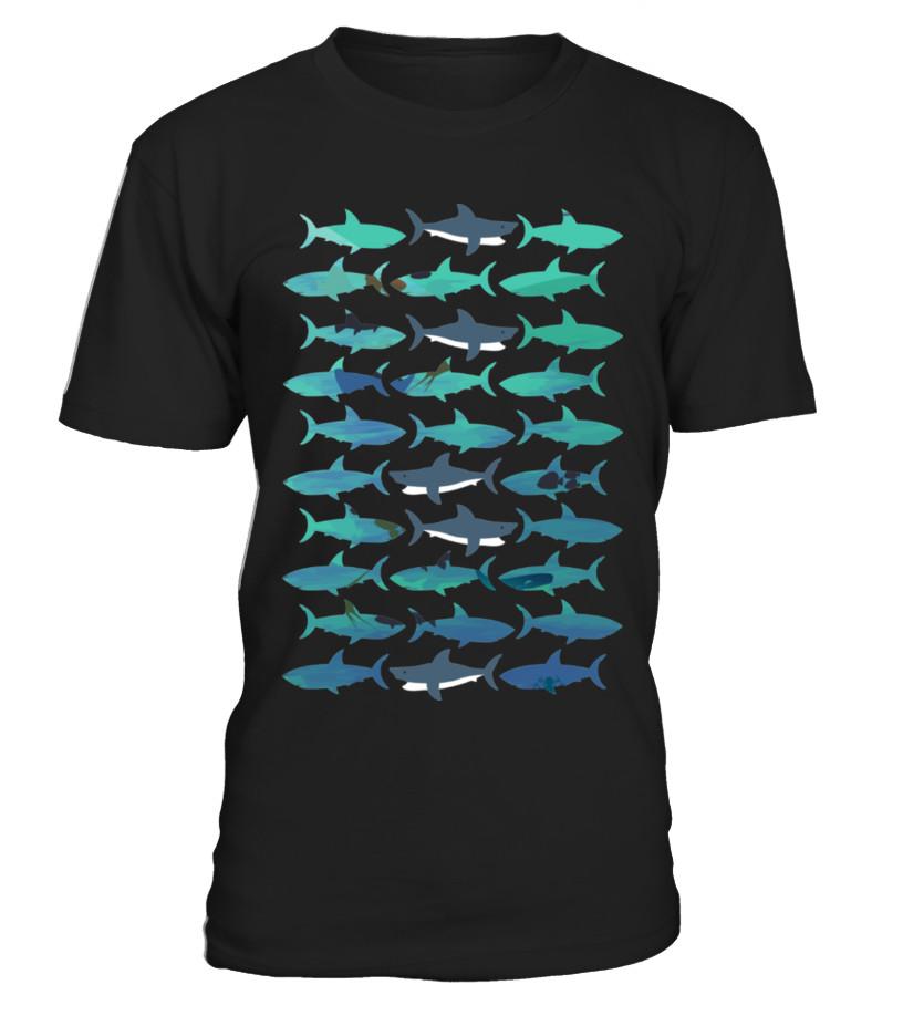 Shark Sea T Shirts C-7Hpmp