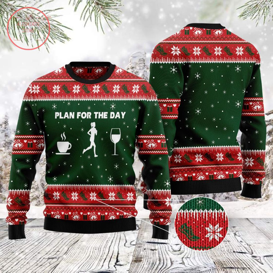 Plan For The Day Ugly Christmas Sweater – Diosweater