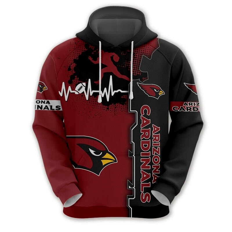 Arizona Cardinals  38 Unisex 3D Hoodie Gift For Fans