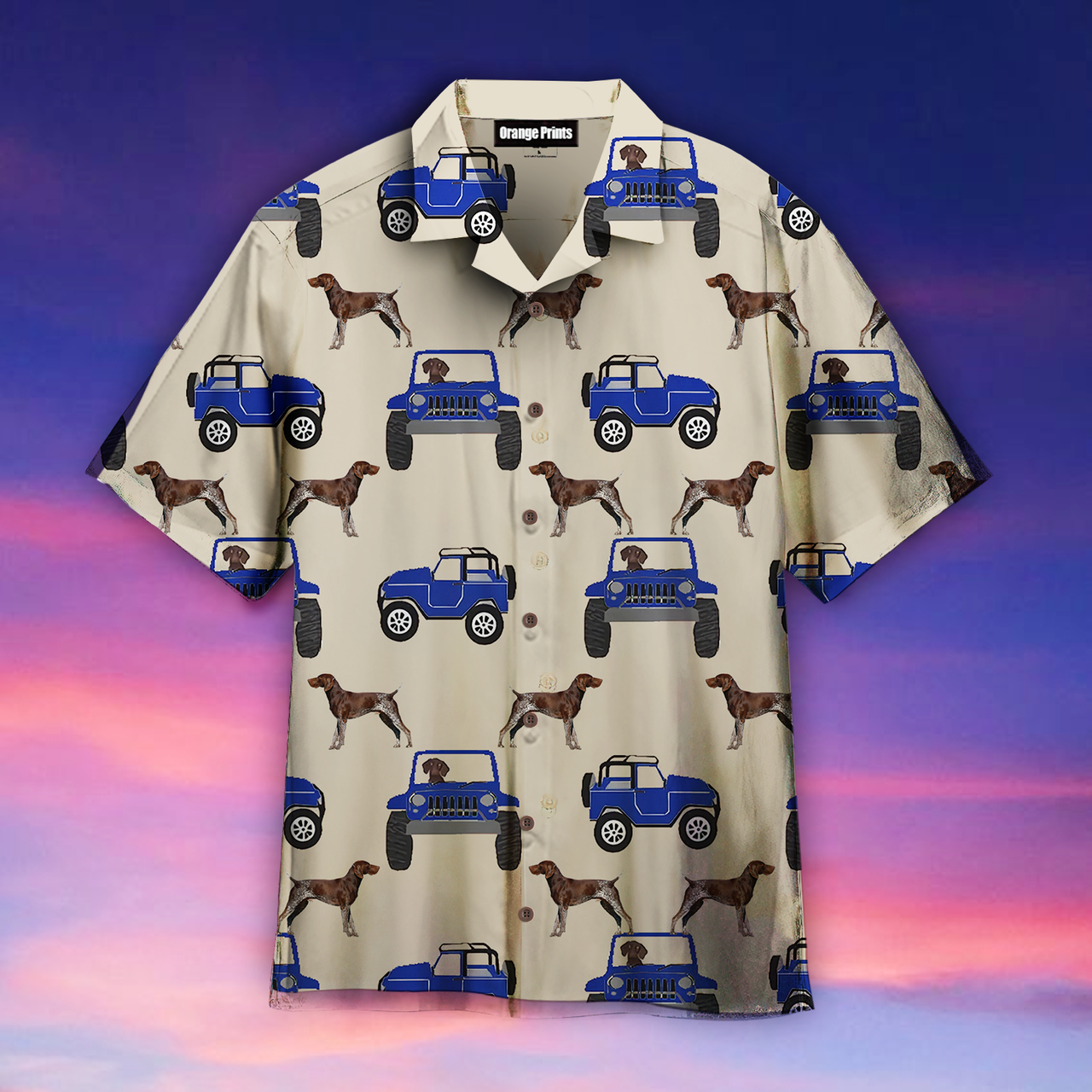 German Shorthaired Aloha Hawaii Shirts For Men Women Ha32705