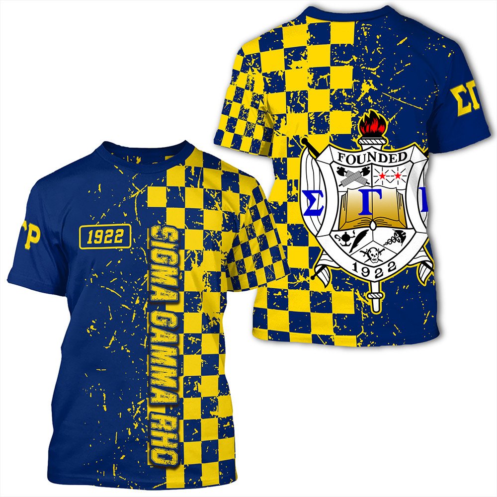 Sorority Tshirt – Sigma Gamma Rho Caro Style Tshirt