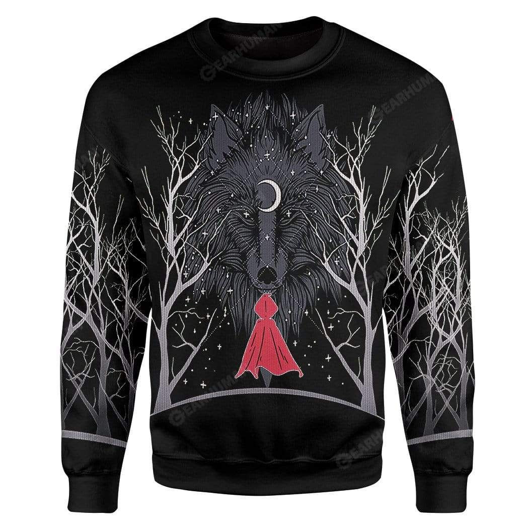 Ugly Red Riding Hood Custom T-Shirt – Hoodies Apparel