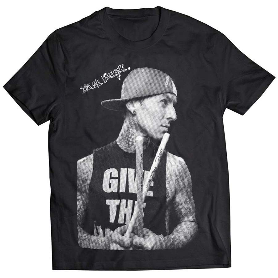 Travis Barker Number One Love Men’S Fitness T-Shirt