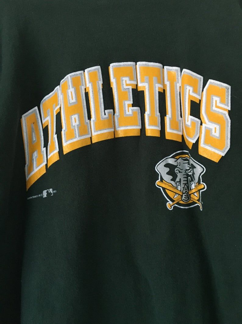 Vintage Athletics Shirt Oakland As Sweatshirt Vintage As Sweatshirt