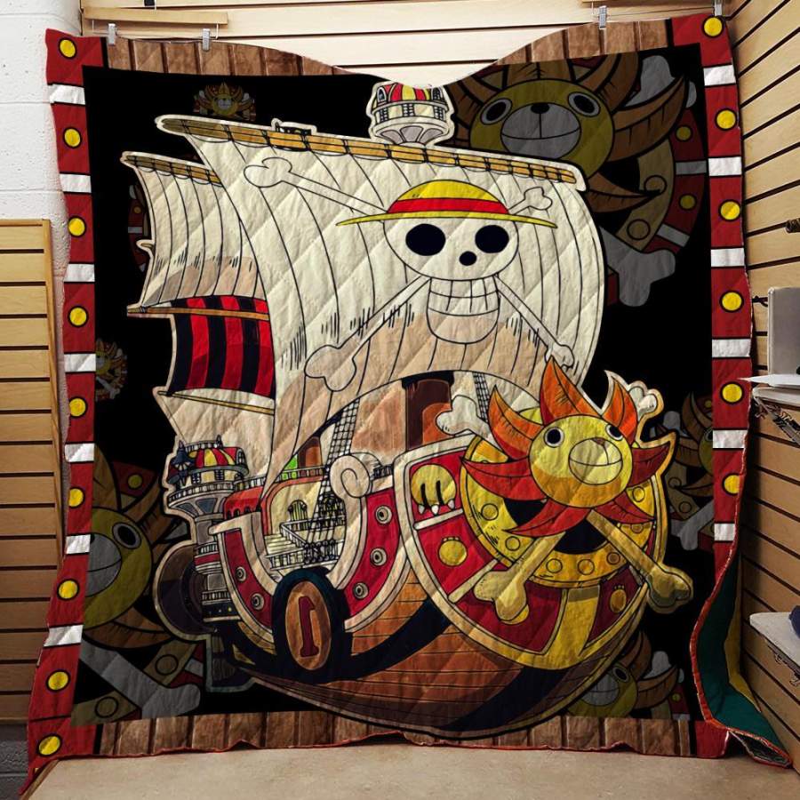 One Piece Luffy’s Thousand Sunny Ship 3D Quilt Blanket