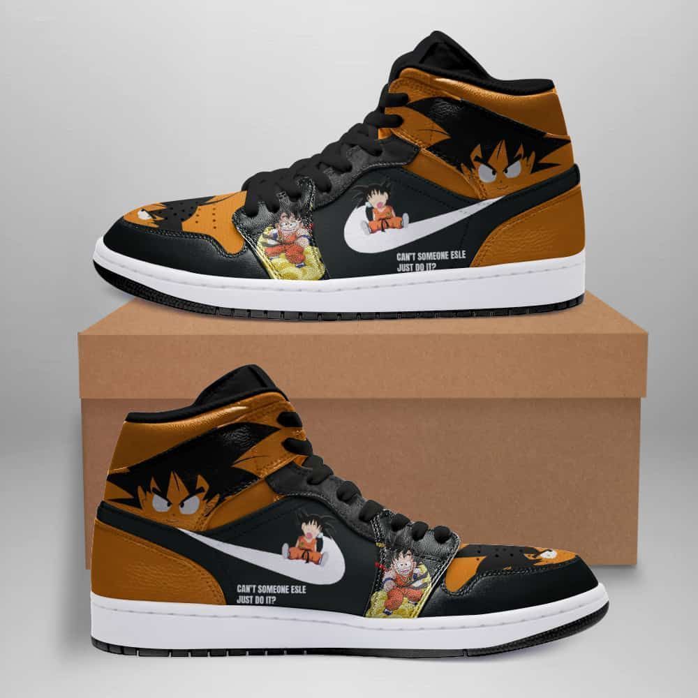 Dragon Ball Goku Cant Some One Else Just Do It Custom Air 2021 Shoes Sport Sneakers Air Jordan High Sneakers Sport Sneakers