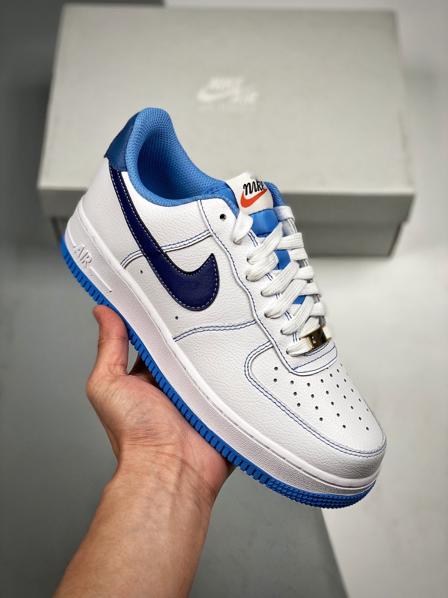 Nike Air Force 1 Low ‘First Use’ WhiteUniversity Blue 5340492