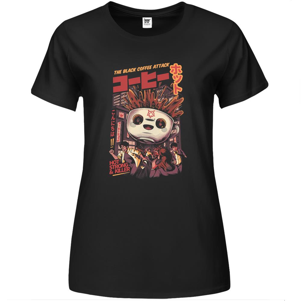 Black Magic Coffee Premium Womens T Shirts