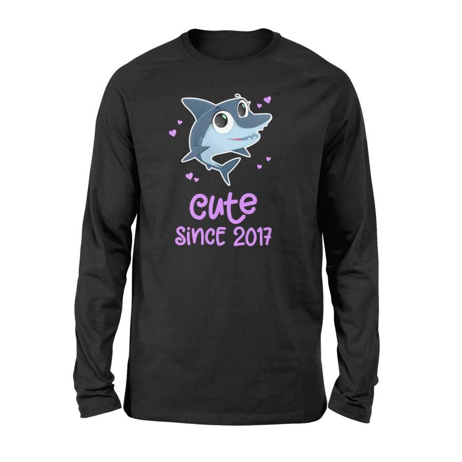 Cute Shark 2017 Long Sleeve