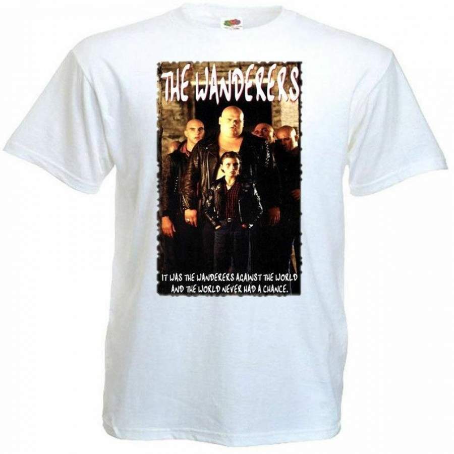 The Wanderers V3 T Shirt White Movie Poster