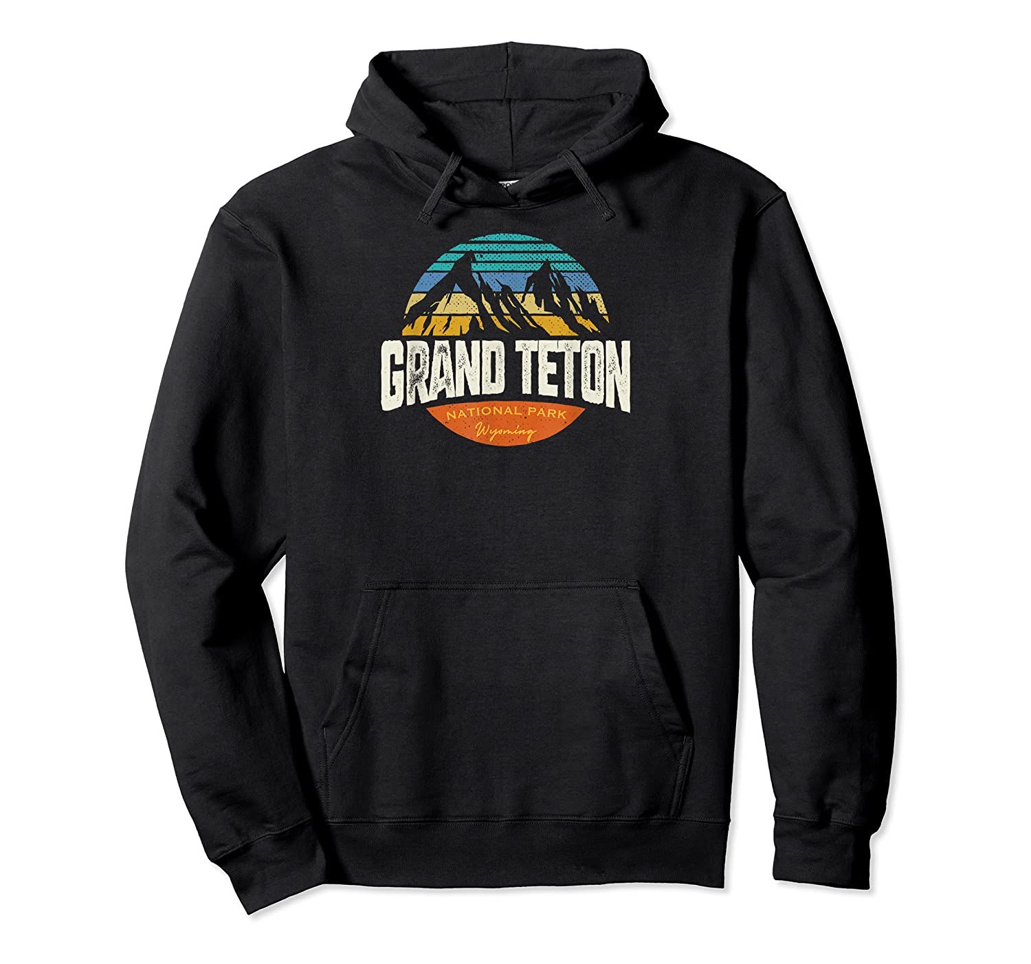 Vintage Grand Teton National Park Wyoming Pullover Hoodie, T-Shirt, Sweatshirt