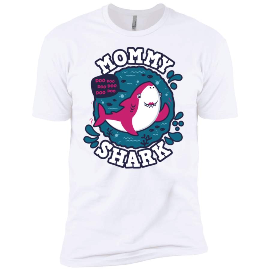 Shark Family trazo – Mommy Boys Premium T-Shirt