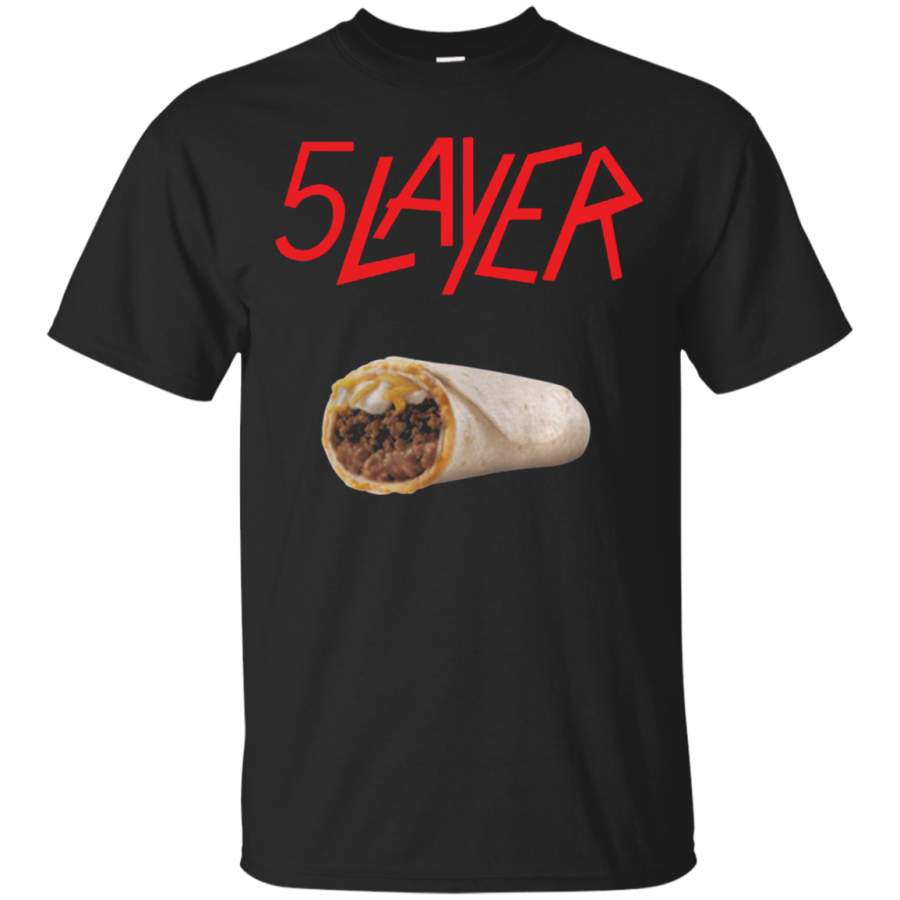 AGR 5 layer tacos shirt Cotton t shirt