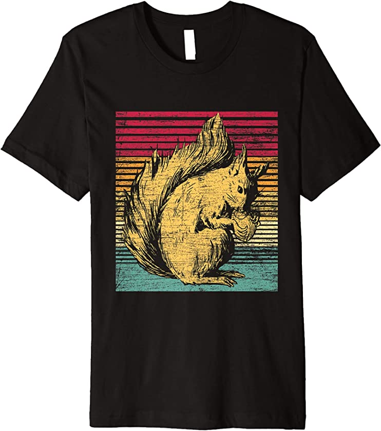 Vintage Squirrel Premium T-Shirt