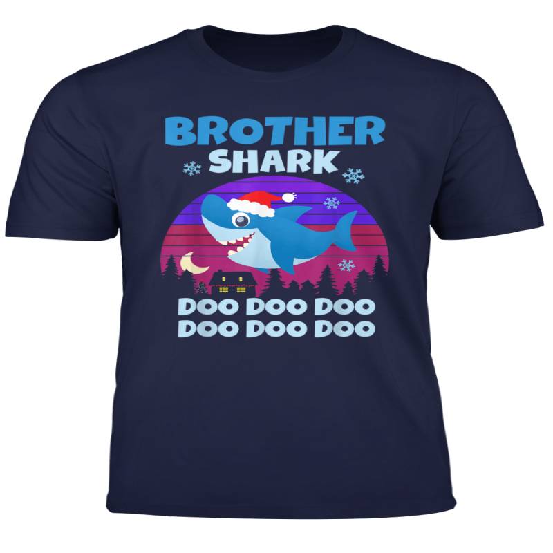 Brother Shark Doo Doo Shirt Christmas Boy Xmas Gifts T Shirt