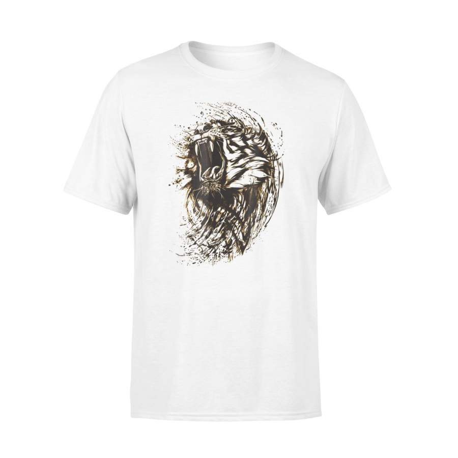 Abstract Animal Lion Tiger T-Shirt