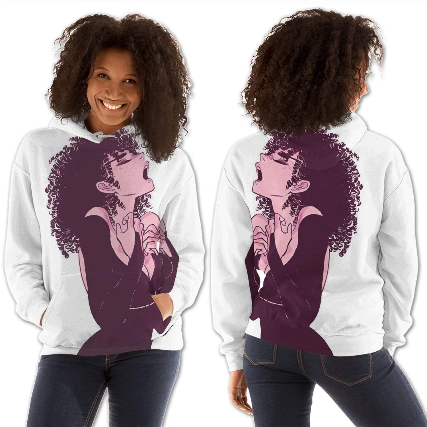 African American Hoodies Beautiful Black American Woman African American Fashion