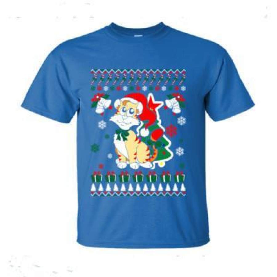 AGR Cat Ugly Christmas Sweater – Ultra-Cotton T-Shirt