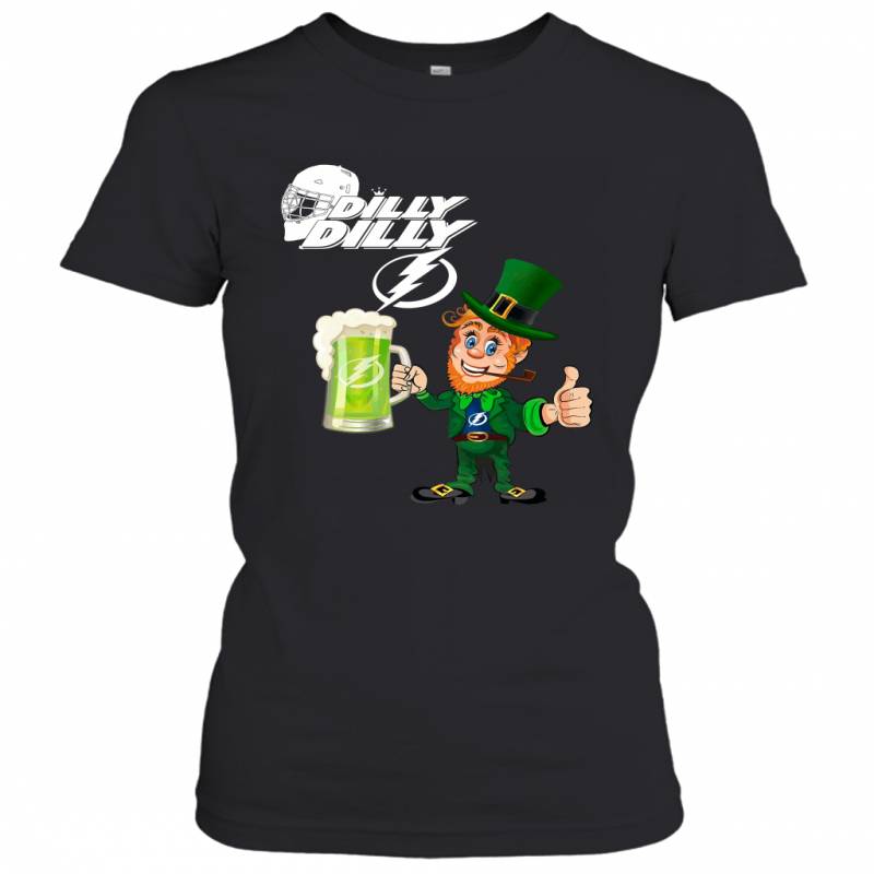 Tampa Bay Lightning Dilly Dilly Saint Patrick Day Women’s T-Shirt