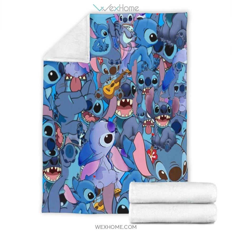 Funny Stitch For Stitch Lover Cartoon Premium Blanket Collection W1111