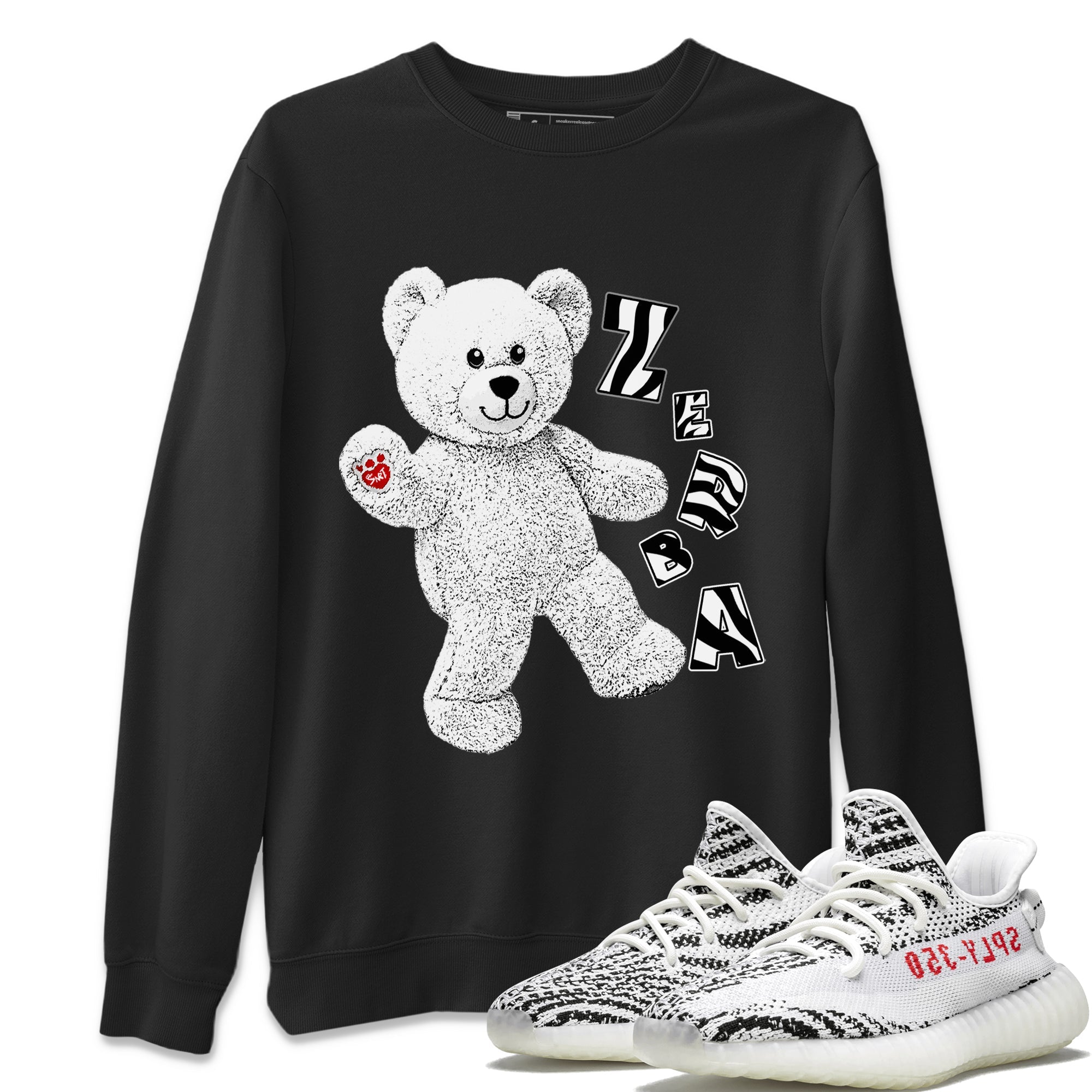 Hello Bear Sweatshirt – Yeezy Boost 350 V2 Zebra