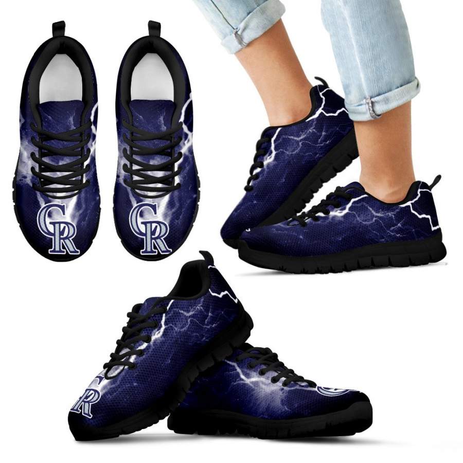 Colorado Rockies Thunder Power Sneakers