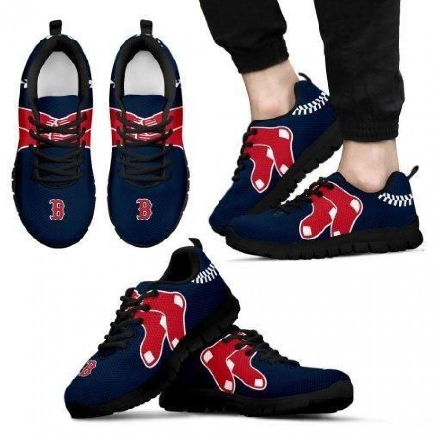 Boston Red Sox Fan Custom Unofficial Running Shoes Sneakers Trainers