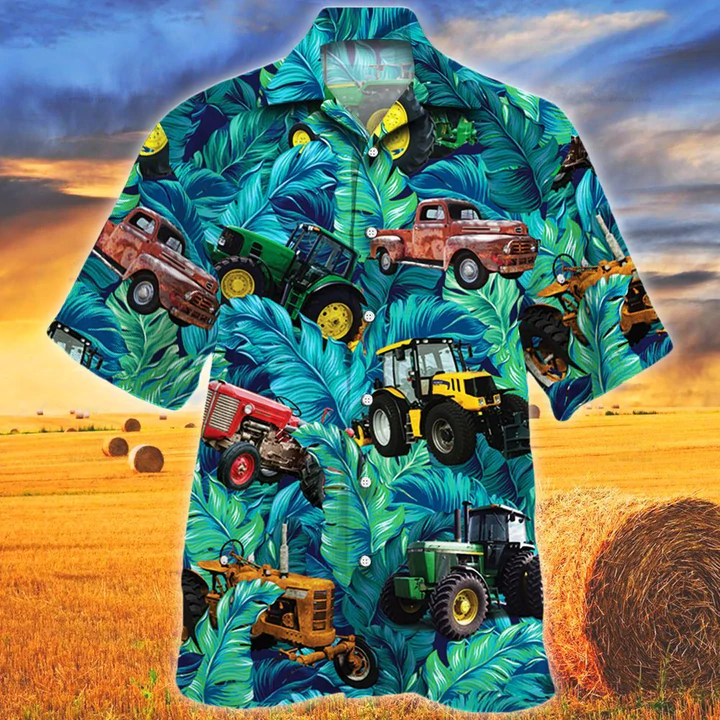 Tractor Lovers Gift Hawaii Animal Hawaii Shirt For Dolphin Ha40834