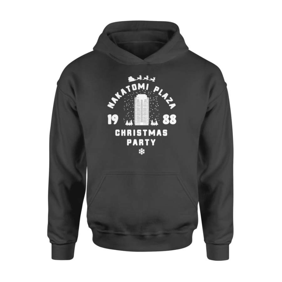 Nakatomi Plaza 1988 Christmas Party Snow Santa Claus – Standard Hoodie