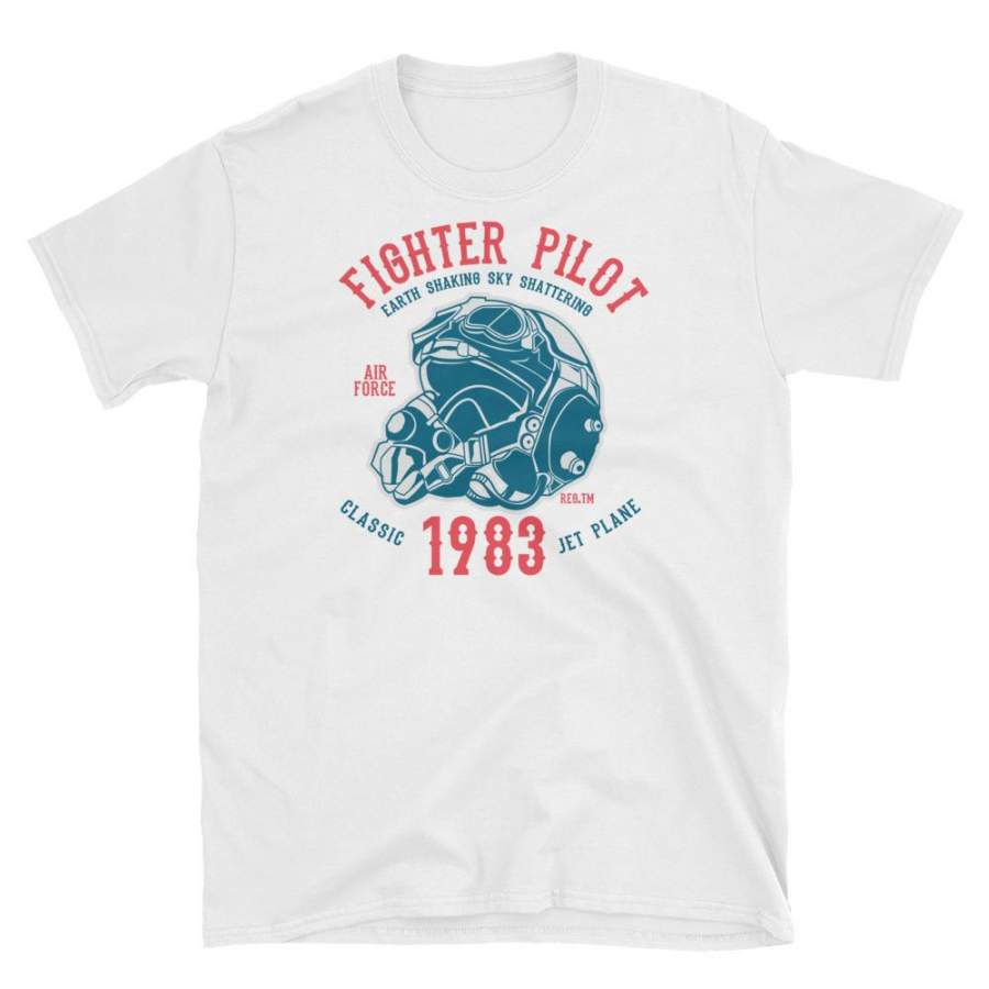 Fighter Pilot 1983 Vintage T-Shirt