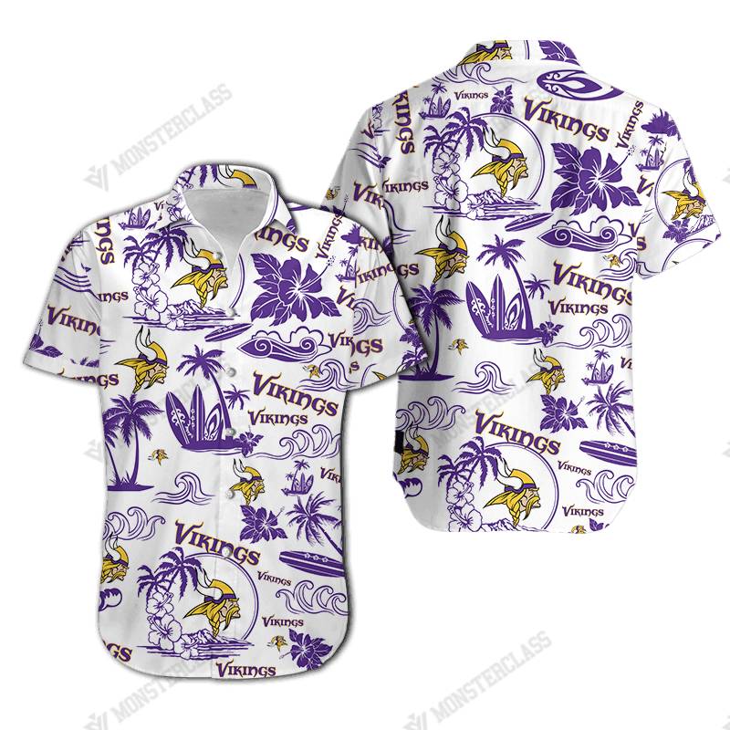 Minnesota Vikings – v1 – HOT SALE HAWAIIAN SHIRT