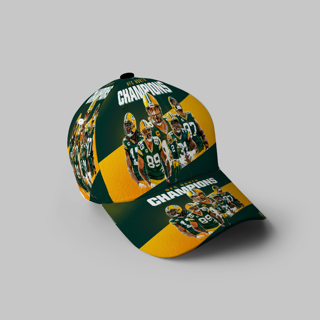 Green Bay Packers Player Team V11 3D Printing Baseball Cap Classic Hat