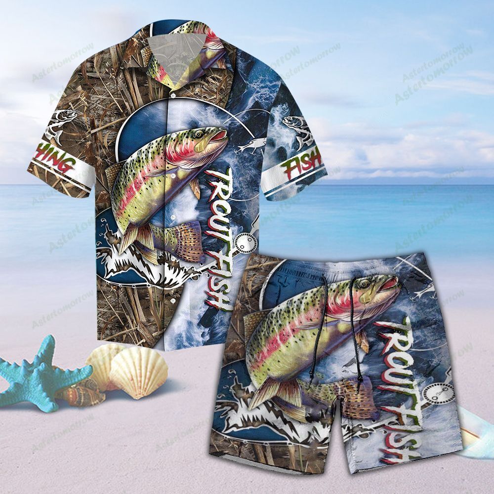 Trout Fishing Unisex Hawaiian Shirt Beach Hawaiian Ha29720