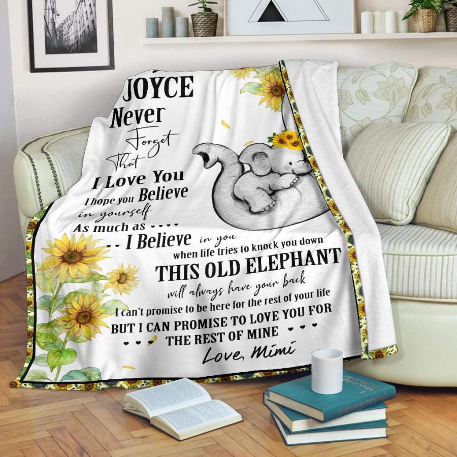 E’ custom blanket