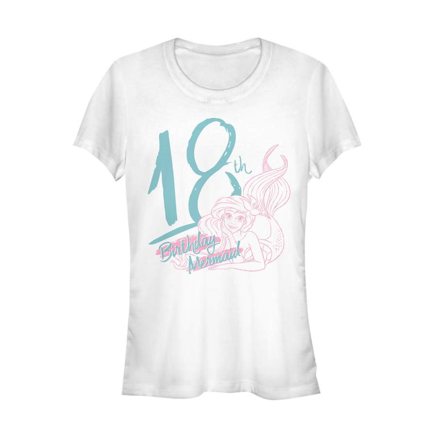 The Little Mermaid Junior’s Ariel 18th Birthday  T Shirt