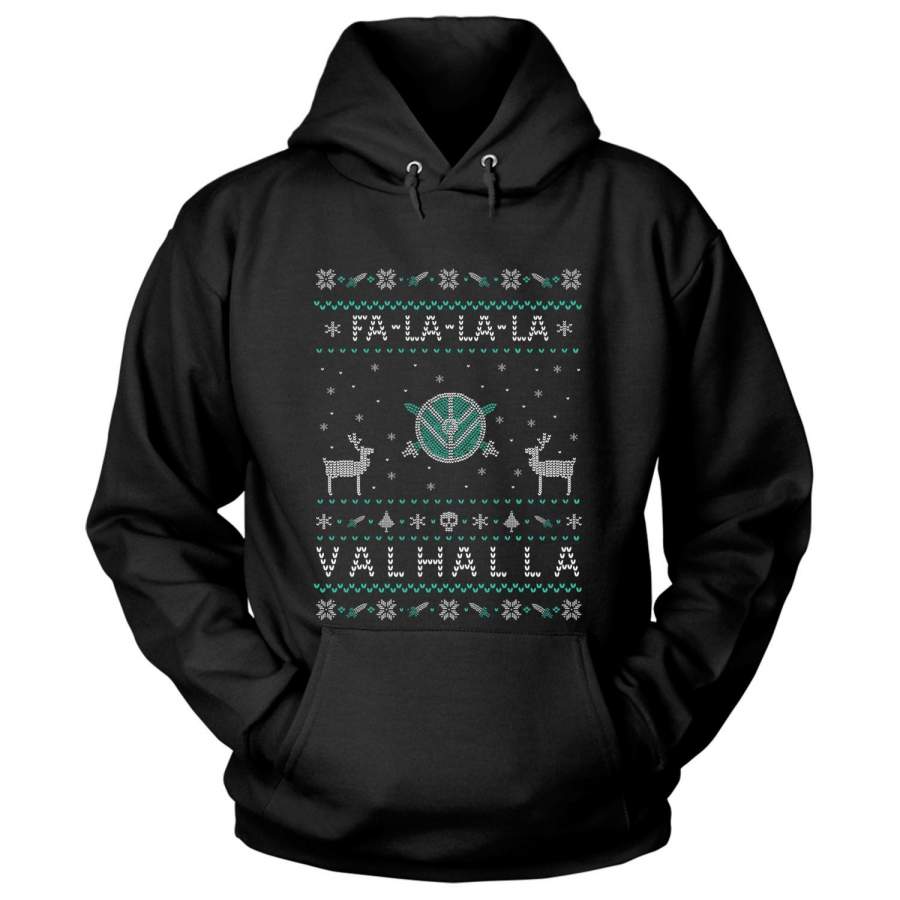 Merry Christmas T Shirt, Viking Valhalla T Shirt – Hoodie